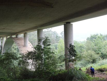 El viaducto de Cedeja, lugar del suceso.