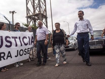 La entrada de la 'abuela Josefa' en prisión.