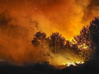 Controlado el gran incendio de Ourense tras devorar 3.000 hectáreas