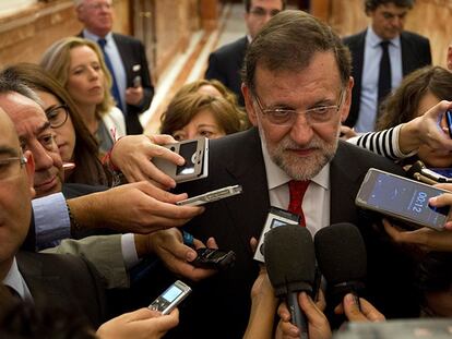 Rajoy hoy en el Congreso