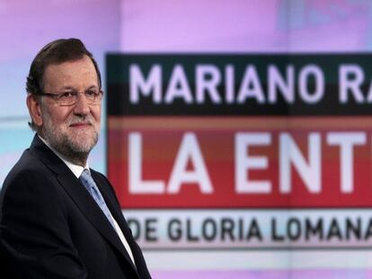 Rajoy, el primer presidente en convocar elecciones en un plató