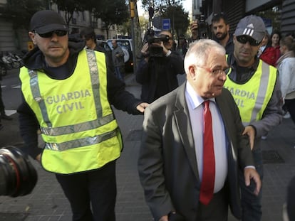 Andreu Viloca durante el registro de la sede de CDC