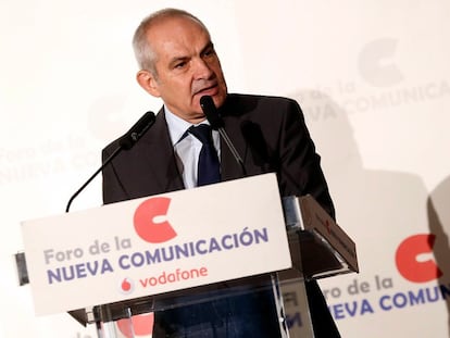 Antonio Caño durante su intervención