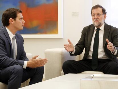Rajoy y Rivera impulsan la respuesta a Mas como un asunto de Estado