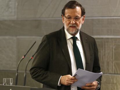 Rajoy: “Todos estamos de acuerdo en la unidad y el sometimiento a las leyes”