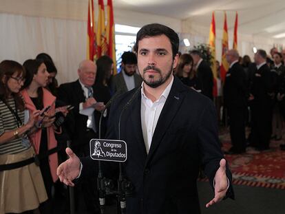 Garzón propone una Constitución en 2018 con participación ciudadana