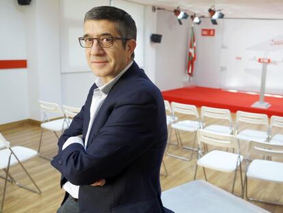 El PSOE propone a Patxi López para la presidencia del Congreso