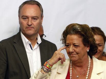 La exalcaldesa de Valencia Rita Barberá