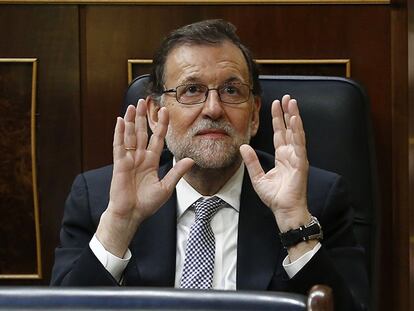 El presidente del Gobierno en funciones, Mariano Rajoy.