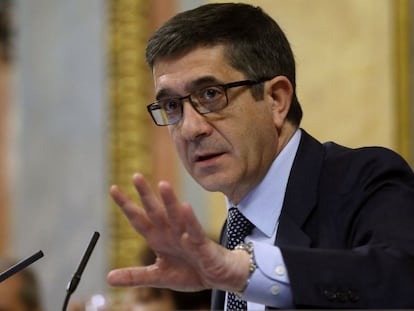 El presidente del Congreso, Patxi López.