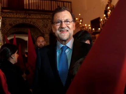 El presidente en funciones, Mariano Rajoy, este martes.