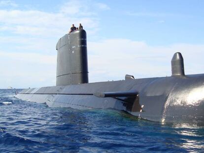 Submarino Galerna (S- 71) clase Agosta de la Armada Española.