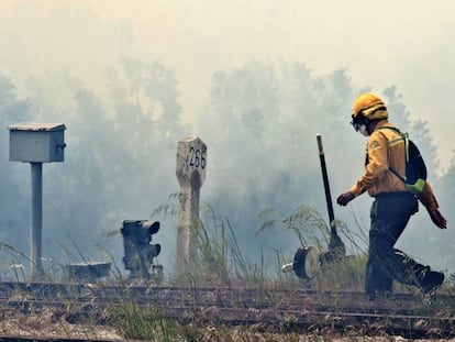 Un incendi a Llançà ha cremat 12 hectàrees