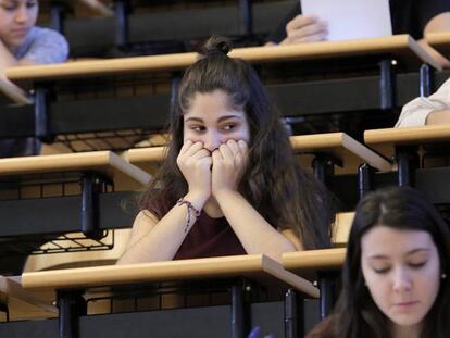 Pruebas de Selectividad en la Universidad Complutense de Madrid.