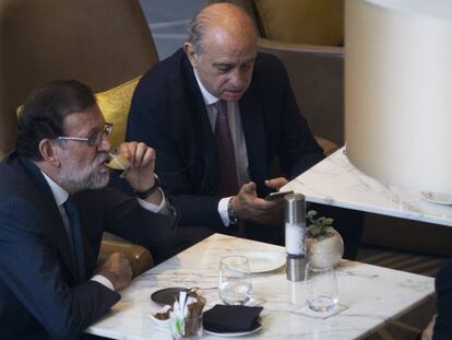 Mariano Rajoy y Jorge Fernandez Díaz
