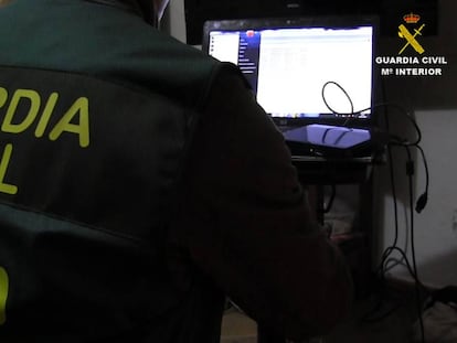 Imágenes facilitadas por la Guardia Civil.