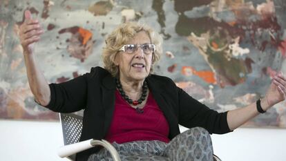 La alcaldesa de Madrid, Manuela Carmena.