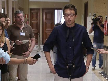 El 'número dos' de Podemos, Íñigo Errejón.