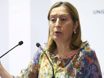 Ana Pastor, cadidata del PP para presidir el Congreso.