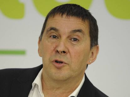 Arnaldo Otegi, candidato de EH Bildu a lehendakari.