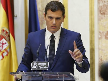 Albert Rivera, en una imagen de archivo.