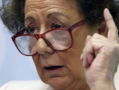 Rita Barberá, exalcaldesa i senadora popular.