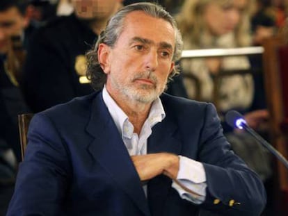 Francisco Correa, en el juicio de la trama valenciana de Gürtel.