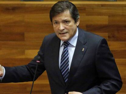 El presidente de Asturias y líder regional socialista, Javier Fernández.