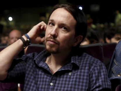 El secretario general de Podemos, Pablo Iglesias.