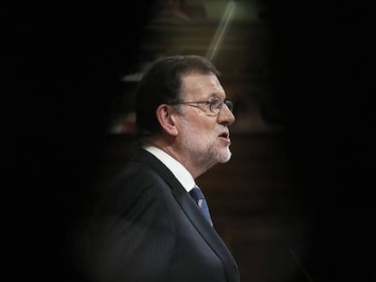 El presidente del Gobierno en funciones, Mariano Rajoy.