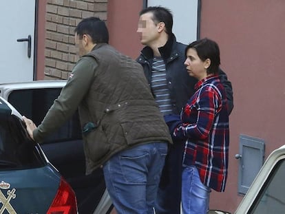 La mujer detenida por denuncia falsa en Ponferrada.