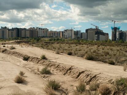 Terrenos por construir en Valdebebas.