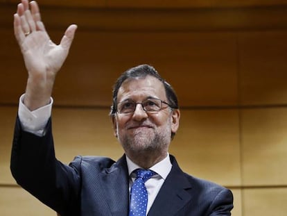 El líder del PP y presidente del Gobierno, Mariano Rajoy.