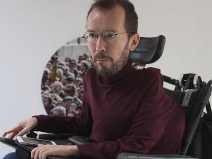 El secretario de Organización de Podemos, Pablo Echenique.