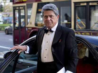 Federico Trillo, antes de una gala en Londres.