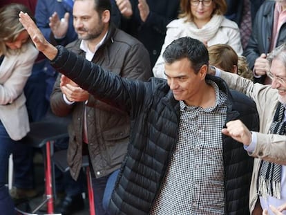 Pedro Sánchez durante un acto a finales de noviembre.