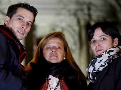 Luis Gonzalo Segura, Ana Garrido y Azahara Peralta.