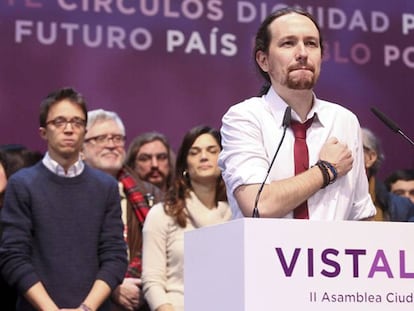 El líder de Podemos, Pablo Iglesias.