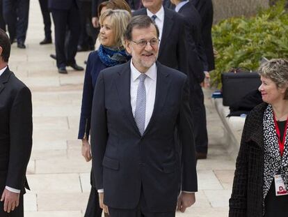 Mariano Rajoy y François Hollande en la XXV Cumbre Hispano-Francesa.