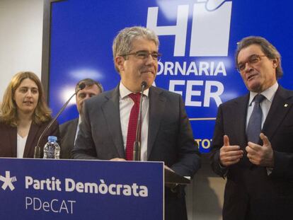 El exconseller y portavoz del PDeCat en el Congreso, Francesc Homs.