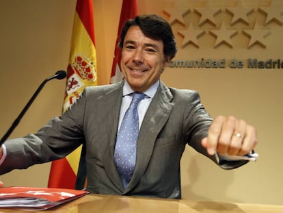 Ignacio González, cuando era vicepresidente de la Comunidad de Madrid en 2008.