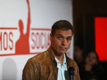Acto de Pedro Sánchez.