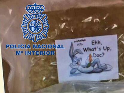 Parte de la marihuana incautada en la Operación Catarsis.