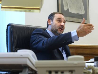 José Luis Ábalos, portavoz del grupo socialista en el Congreso.