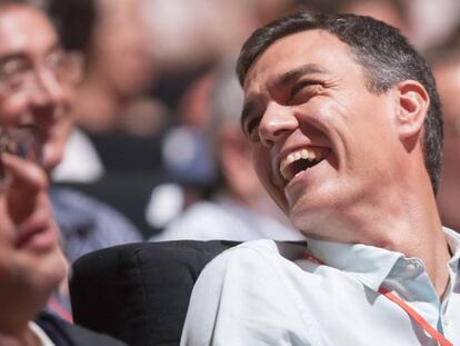 Pedro Sánchez, en la apertura del 39º Congreso del PSOE.