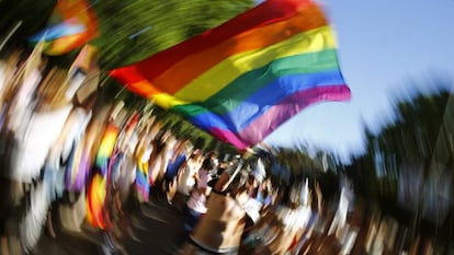 Manifestación del Orgullo Gay en Madrid.