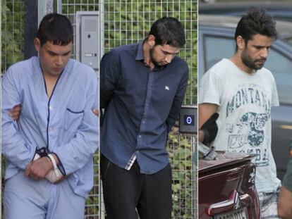Dris Oukabir, Mohamed Houli Chemlal, Salah El Karib y Mohamed Aallaa. En vídeo, los planes frustrados de los yihadistas.