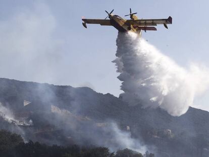 El gran incendio de León se estabiliza tras cinco días sin control