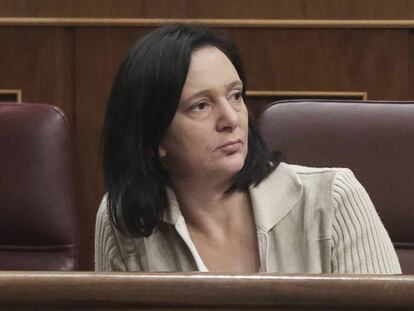 Carolina Bescansa, en el Congreso.