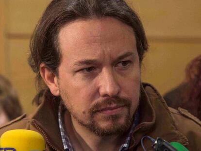 Pablo Iglesias, secretario general de Podemos.